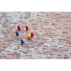 Home Magnetics Weathered Earth World Map - XL - 3 of 4