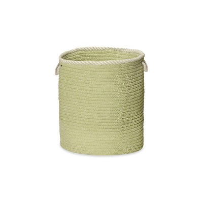 Colonial Mills  Soft Chenille Woven Hampers - Green 15"x15"x18"