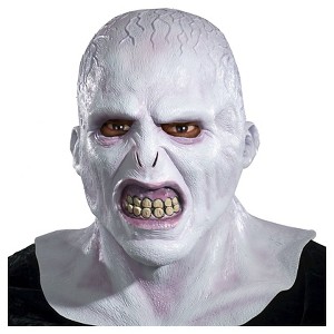 Halloween Harry Potter Voldemort Deluxe Mask Gray - One Size