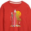 Boys' - Disney - Ghost Dog Beach Surfer Long Sleeve Graphic T-Shirt - 2 of 4