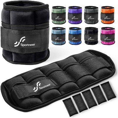 Sportneer Adjustable Ankle Wrist Weights for Men Women Kids