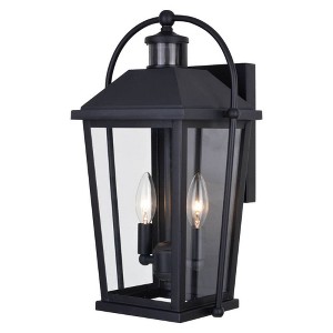 Vaxcel Lexington 2 - Light Wall Light in  Textured Black - 1 of 4