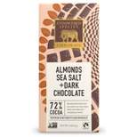 Endangered Species Chocolate Dark Chocolate with Sea Salt & Almonds - 3oz