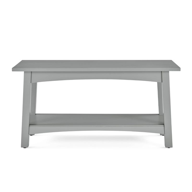 36&#34; Craftsbury Entryway Bench Gray - Alaterre Furniture, 1 of 8