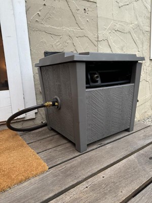 Suncast Farmington Smart Tube Weatherproof Outdoor Hideaway Standard Garden  Hose Storage Pot Container With Brass Connections, Stoney : Target