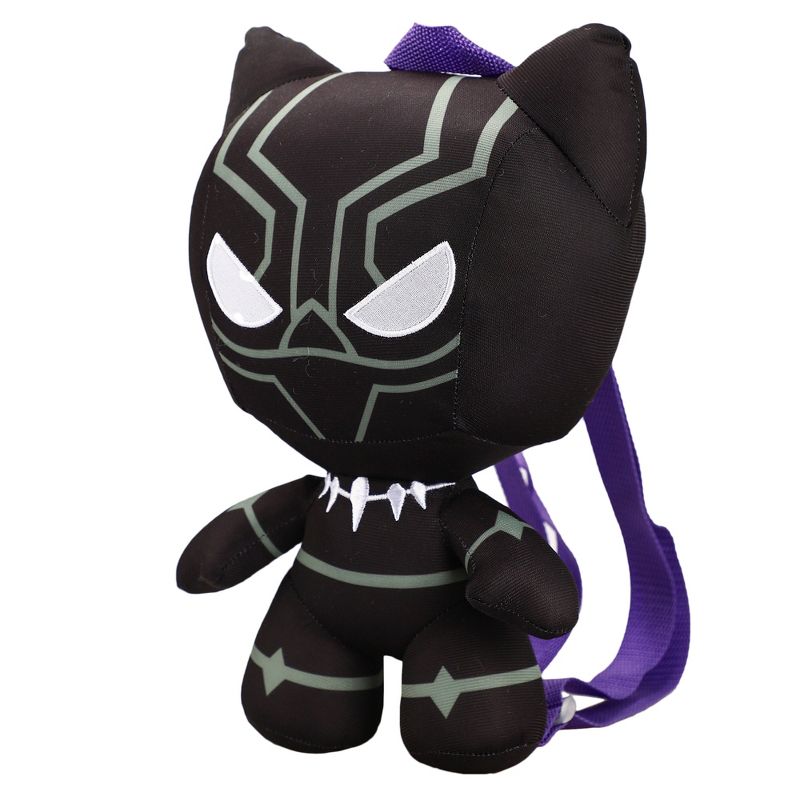 Black Panther 12 Inch Plush Backpack, 2 of 5