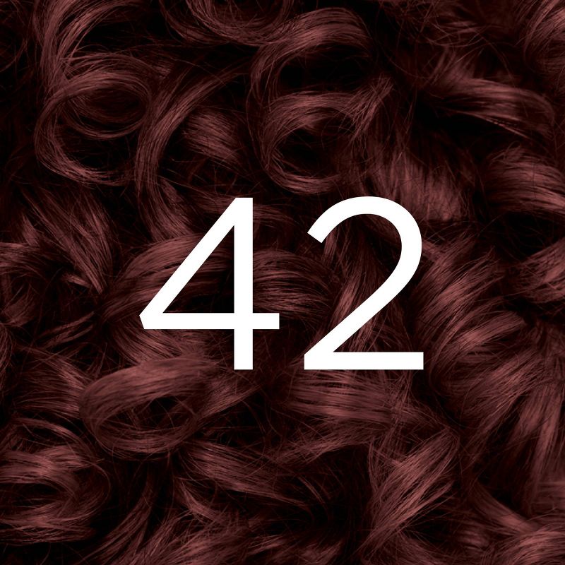 L&#39;Oreal Paris Feria Permanent Hair Color - Burgundy Blush (Deep Reddish Brown) 42, 2 of 10