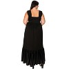 L I V D Women's Angelika Ruffled Hem Maxi Dress - 3 of 3