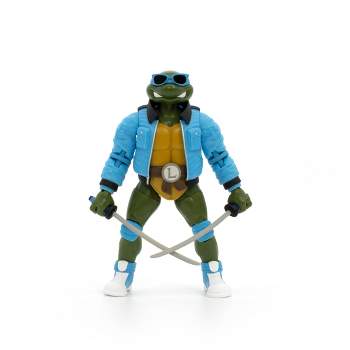 The Loyal Subjects Teenage Mutant Ninja Turtle Leonardo Street Windbreaker Action Figure