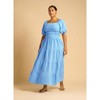 Rebdolls Women's Lana Ruched Skater Maxi Dress - 2 of 4