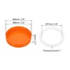 Unique Bargains Leak-Proof Plastic Mason Jar Lids with Silicone Sealing Ring 8 Pcs - 2 of 4