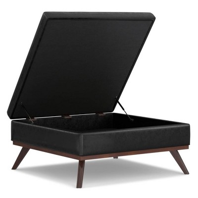 WyndenHall Ethan XL Square Coffee Table Storage Ottoman