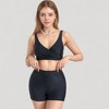 Anna-Kaci Swim Women's Twist Front Bikini Top and High Waist Swim Shorts Set with Supportive Wide Straps and Soft Stretch Fit - 2 of 4