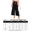 Clearlove Women's Wide Leg Pants High Waisted Business Casual Trousers with Pockets - 4 of 4