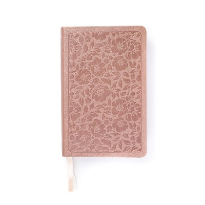 KJV Personal Size Bible, Rose Gold Leathertouch - by  Holman Bible Publishers (Leather Bound)