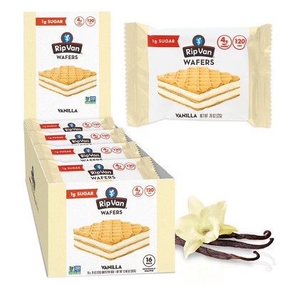 Rip Van Vanilla Keto Wafer Cookies (Pack of 16)