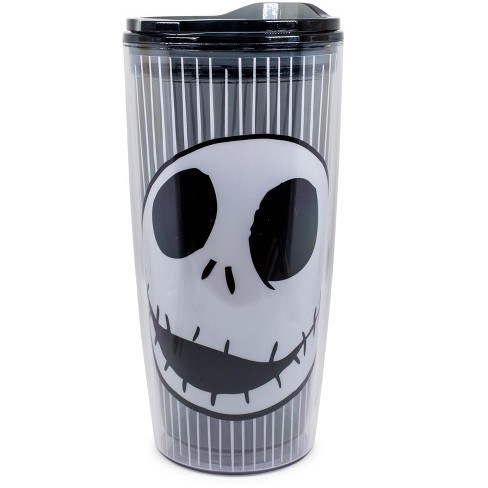 Disney The Nightmare Before Christmas Acrylic Carnival Cup with Lid and  Straw