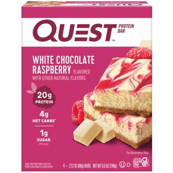 Quest Nutrition 20g Protein Bar - White Chocolate Raspberry