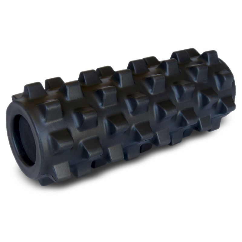 RumbleRoller Extra Firm Compact Roller - Black, 1 of 5