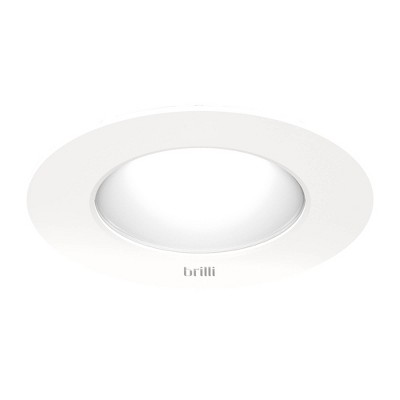 4" LED Super Slim Circadian Wellness Downlight White - Brilli