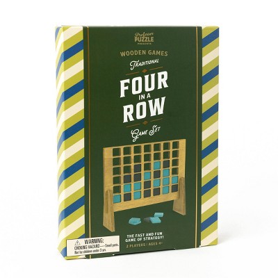 Professor Puzzle Traditional Four-In-A-Row Game Set