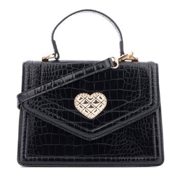 Olivia Miller -Women's-Top-Handle Heart Bag