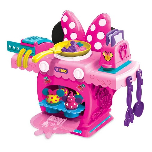 Pink for sale online Disney Minnie Mouse Kitchen Play Set for Kids 