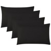 Southshore Fine Living, Vilano Collection Set of 4 Pillowcases Ultra-Soft Brushed microfiber - 3 of 4