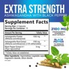 Ashwagandha 2,100 mg Extra Strength Stress & Mood Support with Black Pepper - 60 Count By Health Nutrition Naturals - 2 of 4