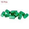 Unique Bargains Tire Stem Valve Caps Wheel Valve Covers Car Dustproof Hexagon Shape Aluminium Alloy Tire Cap 0.63"x0.39" 10  Pcs - 3 of 4