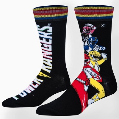 Odd Sox, Pink Ranger 360, Funny Novelty Socks, Adult, Large : Target