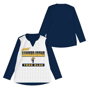 NCAA Northern Arizona Lumberjacks Girls' Long Sleeve Fashion T-Shirt - 1 of 3