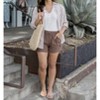 Women's Cargo Soft Shorts - Grace & Lace - 3 of 4