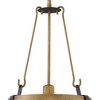 Hinkley Lighting Cartwright 1 - Light Chandelier in  Rustic Brass - 3 of 4