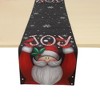 Unique Bargains Christmas Table Runner Polyester Red White 71x14 Inch 1 Pcs - 4 of 4