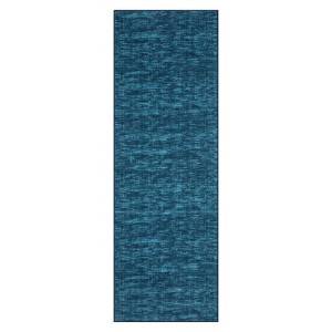 Modern Solid Large Living Room Area Rug, Soft Washable Low Pile Throw Carpet for Bedroom Dining Room - 1 of 4