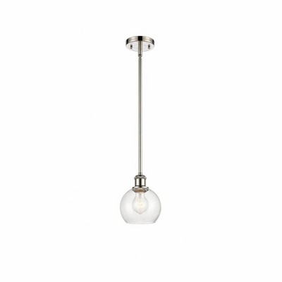 Athens - 1 Light Mini Pendant In Industrial Style-7.88 Inches Tall and 6 Inches Wide