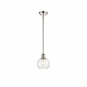 Athens - 1 Light Mini Pendant In Industrial Style-7.88 Inches Tall and 6 Inches Wide - 1 of 1