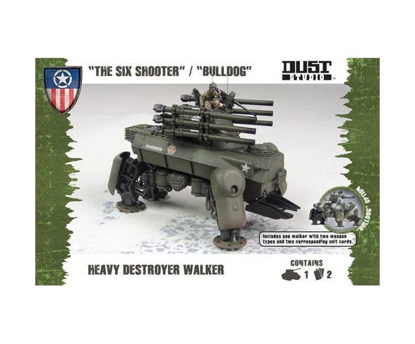 Heavy Destroyer Walker - The Six Shooter/Bulldog Miniatures Box Set