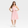 Women's Ruched Poplin Midi Tube Dress - Wild Fable™ - 3 of 3