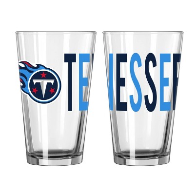 NFL Tennessee Titans Overtime Pint Glass - 16oz