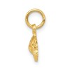 Black Bow Jewelry 14k Yellow Gold Polished Car Charm - 2 of 4