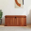Storage Chest Brown Solid Acacia Wood, MDF 23.6 x 9.8 x 8.7 invidaXL - 3 of 4