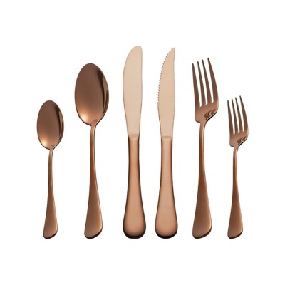 Nebula Vortex Titanium Stainless Steel Tableware Cutlery Set