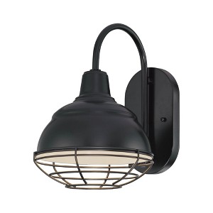 Millennium Lighting R Series 1 - Light Wall Light in  Satin Black - 1 of 1