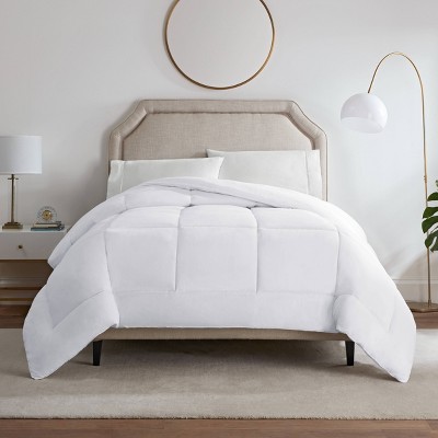 Twin 300 Thread Count Year Round Quilted Down Alternative Comforter - Serta