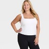 Women's Everyday Soft Square Neck Support Tank Top - All In Motion™ - 3 of 3