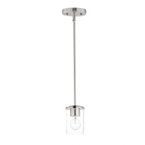 Maxim Lighting Corona 1 - Light Pendant in  Satin Nickel - 1 of 3