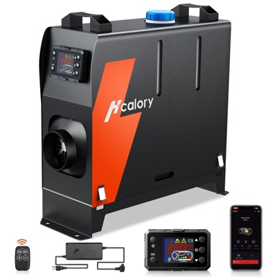 HCALORY Rapid Heating 5KW-8KW Diesel Heater Vertical Type with Adapter