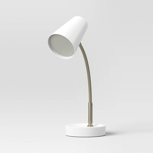 Target white store desk lamp